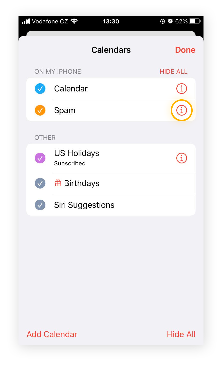 How to Delete iPhone Calendar Spam From Your Device How to Delete iPhone Calendar Spam From Your Device